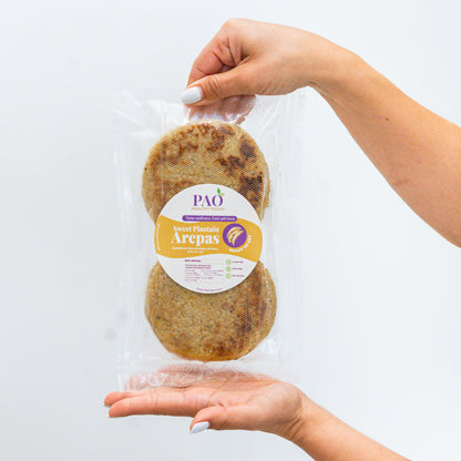 Sweet Plantain Arepas