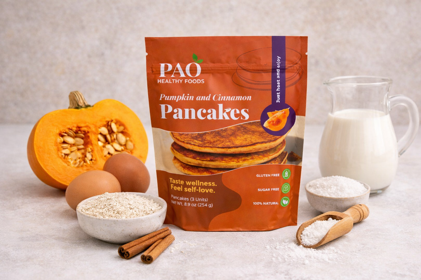 Pumpkin Cinnamon Pancakes — Warm, Cozy & Guilt-Free 🥞