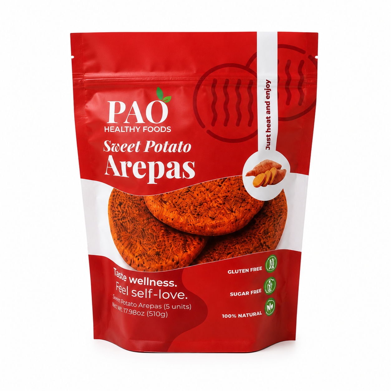 Chia & Sweet Potato Arepas — Naturally Sweet & Real Nourishment 🫓